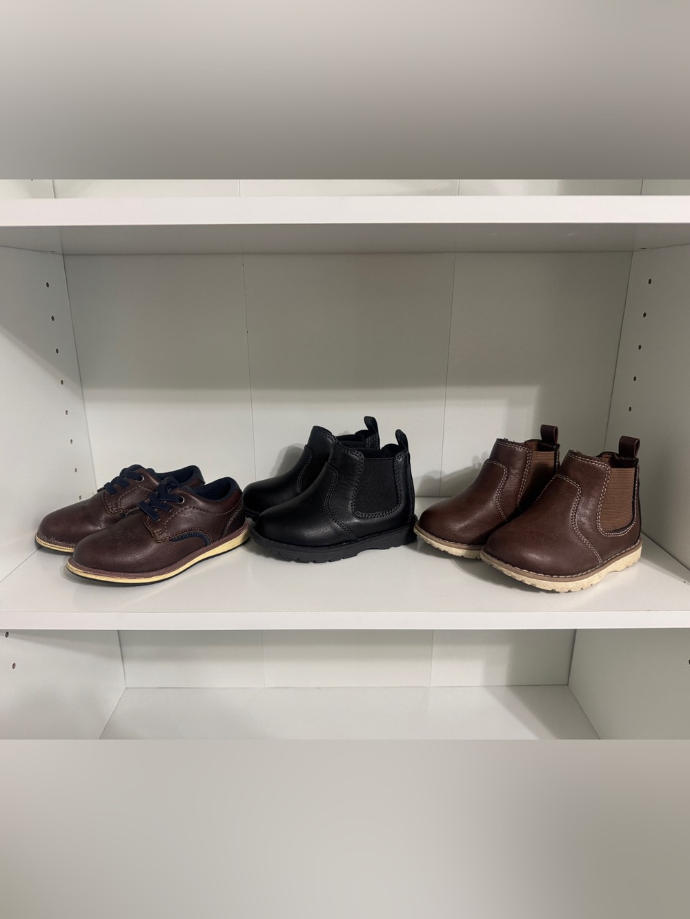 Toddler Boys Chelsea Boots and Dress Shoes lots size 7